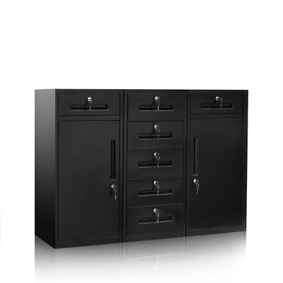 Schwarze multi Funktions-Kombination 650mm walzte Stahllagerschrank kalt