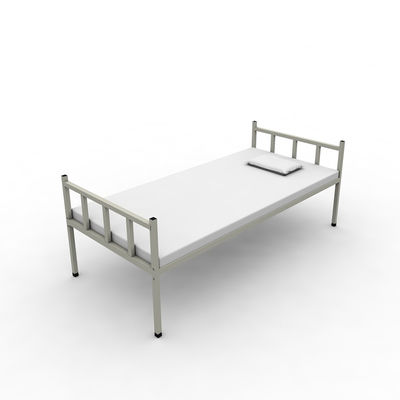 Einfach bauen Sie abreißen wasserdichten einlagigen Gray Color Steel Bed zusammen