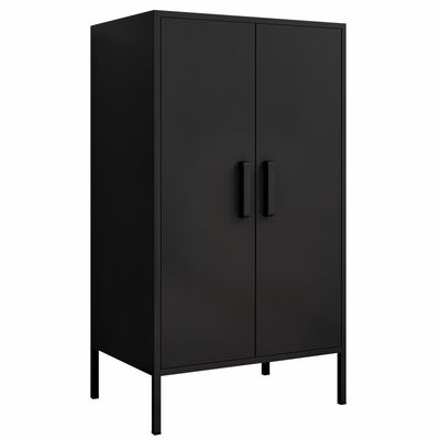 Metalltür-nach Hause halbhoher Lagerschrank des Schlafzimmer-zwei mit Fuß