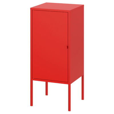 Einzelne Tür-Stahlschrank des Metall0.6mm mit Stand-Fuß