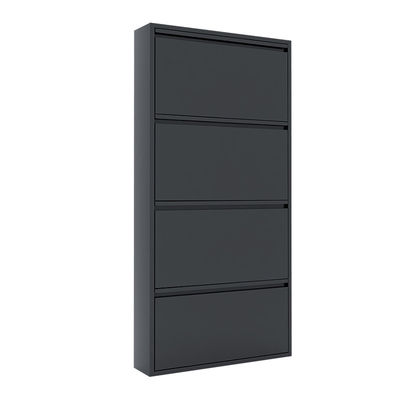 An der Wand befestigtes Metallschuh-Kabinett-Hauptspeicher-Fußbekleidungs-Schrank