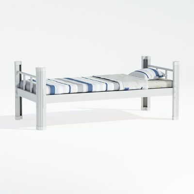 Studenten-Sturdy Metal Frame-Bett-Edelstahl-Latten-Stützeinzelbett