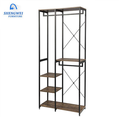 Mehrfacher Kombinations-Stahl kleidet Garderoben-Wandschrank-Metallregal-Kabinett
