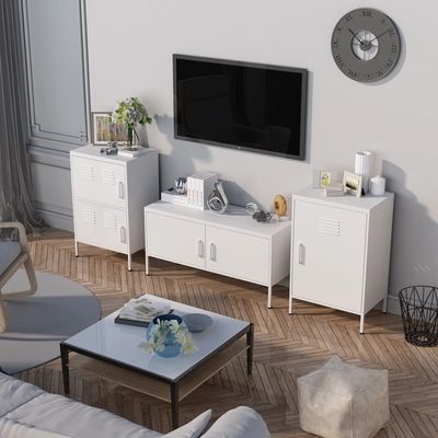 Wohnzimmer reißen Post verpackendes Stahl-Fernsehkabinett ab