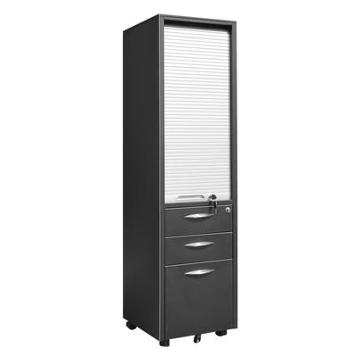 Vier Räder Tambour-Rollen-Tür-Sockel-Stahlschrank