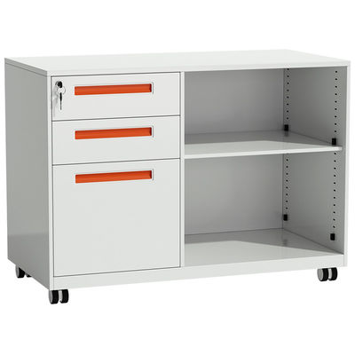 Vier Räder Tambour-Rollen-Tür-Sockel-Stahlschrank