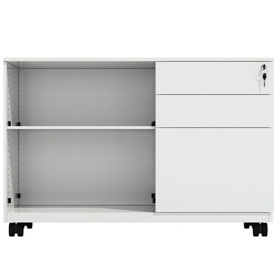 Vier Räder Tambour-Rollen-Tür-Sockel-Stahlschrank