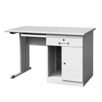 3 Fächer 1 Tastatur-Halter-Pulver beschichteten Stahlexekutivschreibtisch