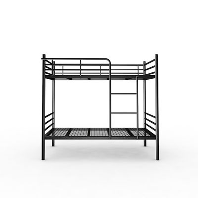 Wohnungs-Grey Black Steel Mesh Full-Zaun-Metal Bunk Bed-Rahmen