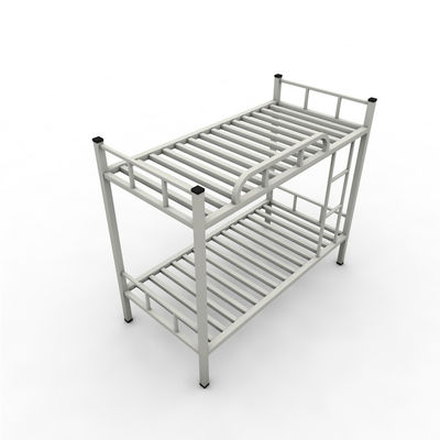 Starkes Bedbase-Schlafsaal-Schwarz-Gray Color Children Metal Bunk-Bett