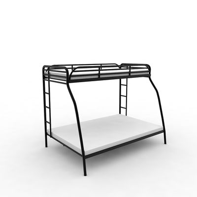 Schulschlafsaal-Schwarzes starker Bedbase-Mutter-Sohn-Stahletagenbetten