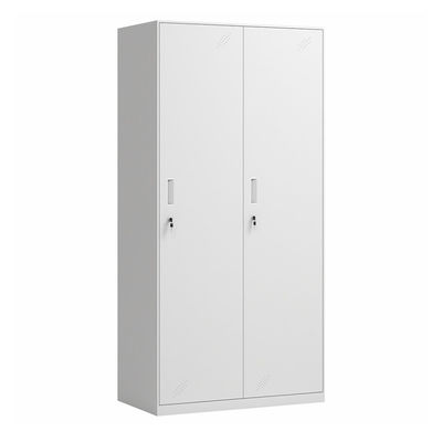 Die 2 Tür-kleidet volles Höhen-Metall Lagerschrank für Umkleideraum