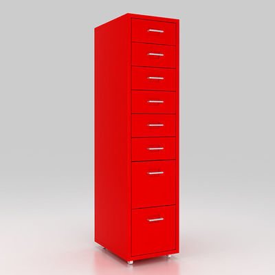 Multi Fach-Wohnzimmer-Speicher-Fach-mobile Metallcab-datei der Farbe8