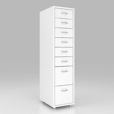 Multi Fach-Wohnzimmer-Speicher-Fach-mobile Metallcab-datei der Farbe8