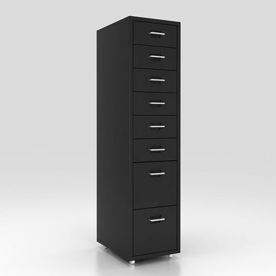 Multi Fach-Wohnzimmer-Speicher-Fach-mobile Metallcab-datei der Farbe8