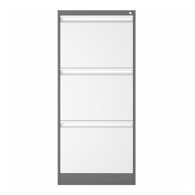 Büro unter Fach-schwarzem Stahlspeicher-Aktenschrank des Schreibtisch-3