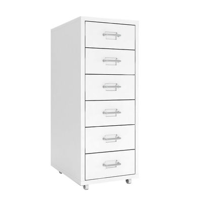 Bunter beweglicher 6 Fach-Speicher-Schubladenschrank HELMER