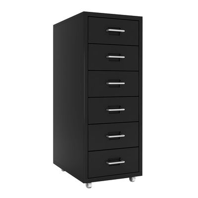 Bunter beweglicher 6 Fach-Speicher-Schubladenschrank HELMER