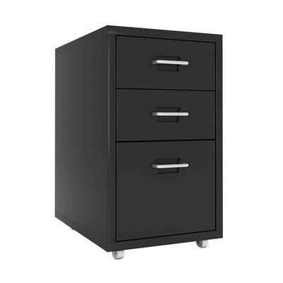 Fach-Make-upspeicher-Kabinett des KD-Struktur-Schwarz-Beweglich-3