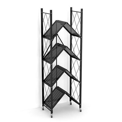 Wandschrank-Speicher-Metallfaltbare 5 Schichten Schwerlastregal-Gestell-