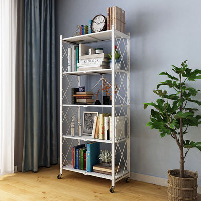 Wandschrank-Speicher-Metallfaltbare 5 Schichten Schwerlastregal-Gestell-