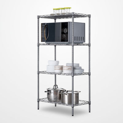 Reihen-justierbarer Hochleistungsorganisator Steel Shelf Rack der Grundlagen-4