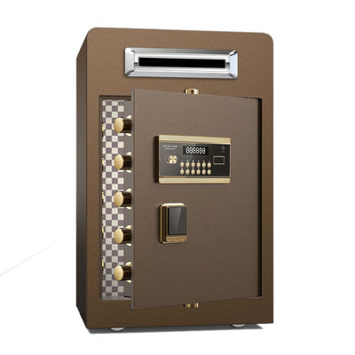 Brown-Tropfen-Schlitz unter Gegensicherheits-sicherer Kasten-elektronischen Digital-Münzen-Ablagerungs-Safes