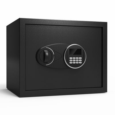 Schwarze Digital-Sicherheits-sichere Kasten-Passwort-Verschluss-Grundlagen-Stahltastatur-Schlüssel-Verschluss-Kasten