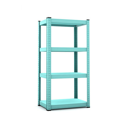 Regal-Feuergebührenstahlregal-Gestell-blauer Speicher-Organisator Sharehouse 4
