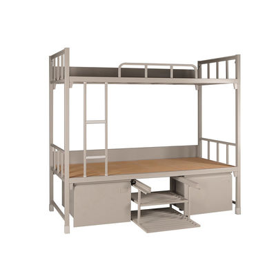Militärdoppeltes Decker Bed With Drawer Lockers Wohnungs-Stahletagenbetten Metla