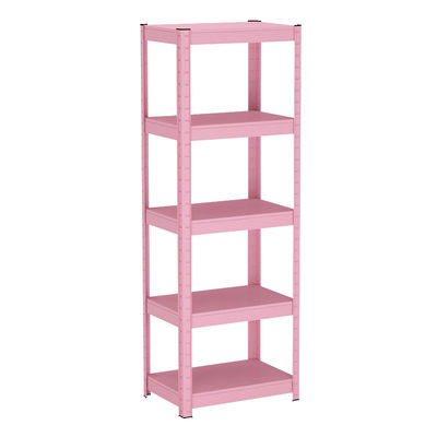 Stahlorganisator Metal Storage Shelves des Schwarz-5-Shelf für Haus