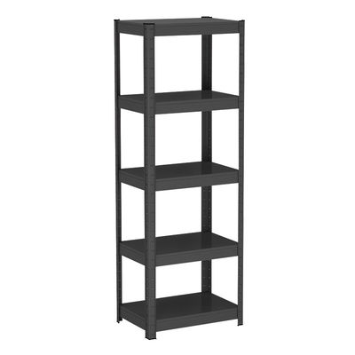 Stahlorganisator Metal Storage Shelves des Schwarz-5-Shelf für Haus