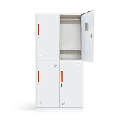Haupttür-dünner Rahmen der Turnhallen-doppelte Farbspeicher-Metallschließfach-Garderoben-4