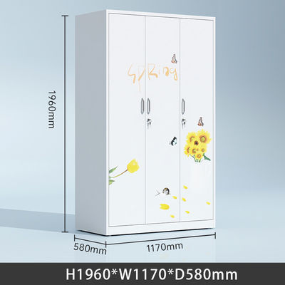 Moderner schönes Malenmetalllagerschrank kleidet Garderoben-Schließfach
