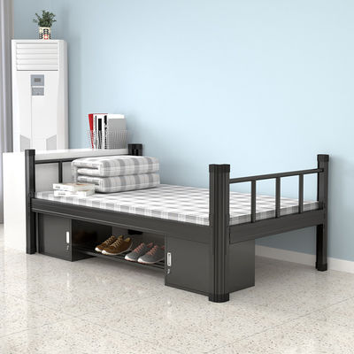 Studenten-Sturdy Metal Frame-Bett-Edelstahl-Latten-Stützeinzelbett