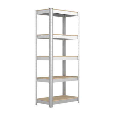5 Reihen-verstellbares Stahlregal-Gestell-Hochleistungsrahmen-Organisator Storage Shelves
