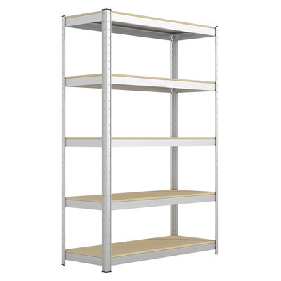 5 Reihen-verstellbares Stahlregal-Gestell-Hochleistungsrahmen-Organisator Storage Shelves