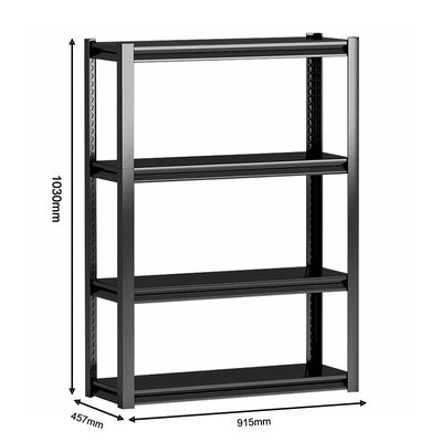 Reihen-Stahlregal-Gestell-Hauptlager-Speicher-Metallregal der Schrauben-freies Versammlungs-4