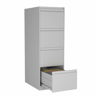 Tiefes Fach-seitlicher Aktenschrank des Büro-Möbel-Metallaktenschrank-vier
