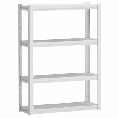 Metallverstellbarer Garagen-Speicher 4 Reihen-Stahlregal-Gestell-Feuergebührenregale